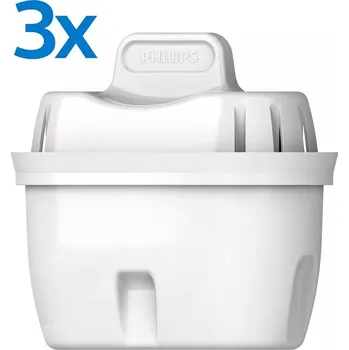 Filtrace vody Náhradni filtrační patrony, Micro X-Clean, 3ks, bez BPA - Philips
