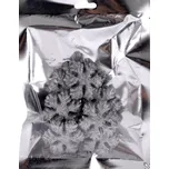 Paper Design Polystyrenové Vločky GLITTER 4,5cm, 8ks stříbrné