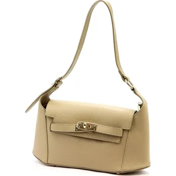 Kabelka Kožená kabelka Luka béžová KZ2255421