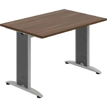Kancelářský vozík HOBIS kancelářský stůl jednací rovný - FJ 1200, ořech + doprava zdarma
