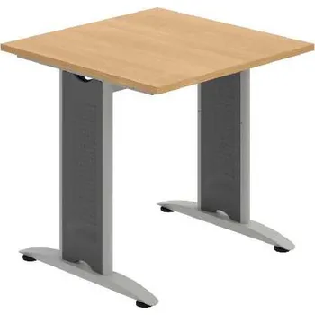 Kancelářský vozík HOBIS kancelářský stůl jednací rovný - FJ 800, dub + doprava zdarma