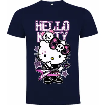 Dívčí oblečení Dětské tričko Hello Kitty Rock Barva: NAVY/NÁMOŘ. MODR., Velikost: 1 až 2 roky - vel. 80/92