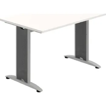 Kancelářský vozík HOBIS kancelářský stůl jednací rovný - FJ 1200, bílá + doprava zdarma