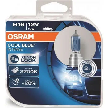 Autožárovka Osram H16 12V 19W PGJ19-3 Cool Blue Intense Box