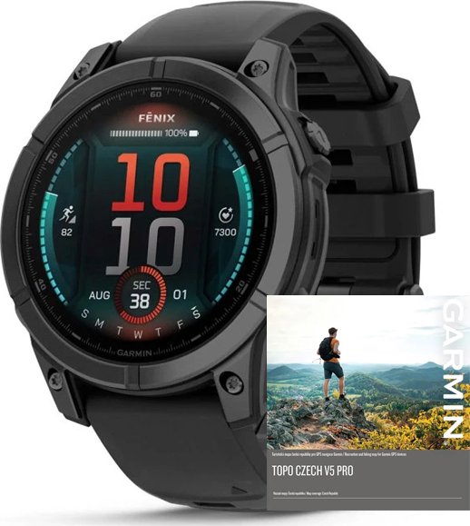 Garmin Fenix E Slate Grey Slate Grey + dárek