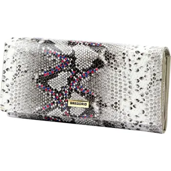 Peněženka Dámská kožená peněženka Gregorio šedá KZ2252629