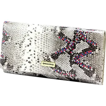 Peněženka Dámská kožená peněženka Gregorio šedá KZ2252628