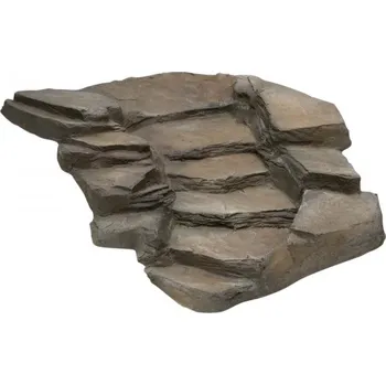 OASE 33071 potoční dílec pravotočivý 59 x 58 x 19 cm šedý