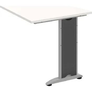 Kancelářský vozík HOBIS spojovací stůl pravý - FP 901 P, bílá + doprava zdarma