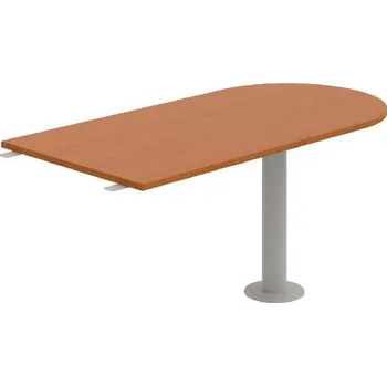 Kancelářský vozík HOBIS přídavný stůl jednací oblouk - FP 1600 3, třešeň + doprava zdarma