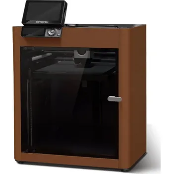 Příslušenství k 3D tiskárně BIQU Panda Fur Protective Leather Wrap for Bambu Lab P1S - brown color