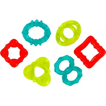 Bright Starts BRIGHT STARTS Kousátko plněné vodou - 3 tvary, 3m+