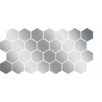 Samolepící dekorace Zrcadlové samolepky na zeď s efektem zrcadla