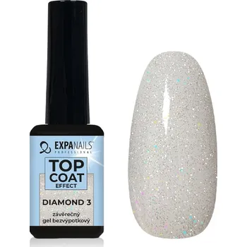 Lak na nehty Expa Nails Top coat gel Effect Diamond UV/LED 11ml 03