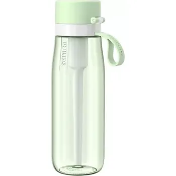 Láhev Filtrační láhev s brčkem, 660 ml , titan, zelená - Philips