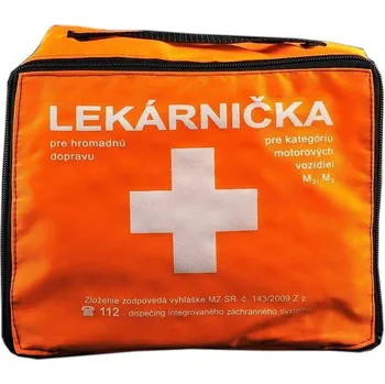 Lékárnička Autolékárnička Hmotnost Ministerstvo zdravotnictví Slovenské republiky č. 143/2009