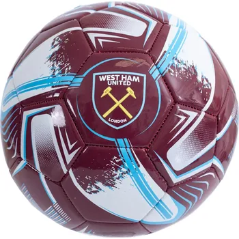 Fotbalový míč WEST HAM UNITED FC Fotbalový míč West Ham United FC, modro-bílý, vel. 5