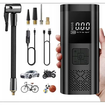 Aku kompresor a powerbanka s LCD VC-027…