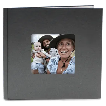 Fotokniha Vyrobte si online nejlepší fotoknihu, rychle v antracit barvě 29 x 29 cm do 24 hod - cestovatelský motiv