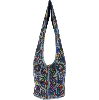 Orientální batikovaná brašna s výšivkou Menuka Tabriz, Sittar
