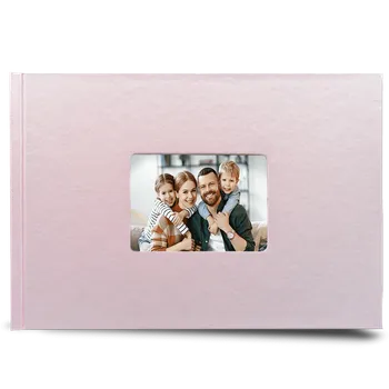 Fotokniha Fotokniha levně. Vaše nejlepší foto kniha A4 šířku v barvě růžové - motiv album