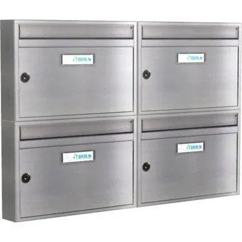 Železářství Nástěnná sestava schránek G-01 Nerez