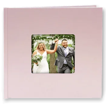 Fotokniha Vyrobte si online nejlepší fotoknihu, rychle v růžové barvě 21 x 21 cm do 24 hod - svatební kytice