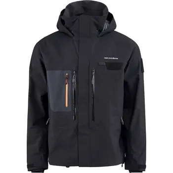 Rybářské oblečení Grundéns Bunda Portal Gore-Tex Wading Jacket Black - M