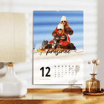 Fotokalendář Fotokalendář A3 na výšku, Vlastní fotky, Online editor a snadná výroba. Motiv Trhutý