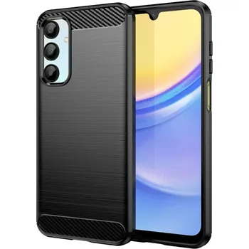 Pouzdro na mobilní telefon Techsuit Kryt Samsung Galaxy M55, Armored Carbon černý