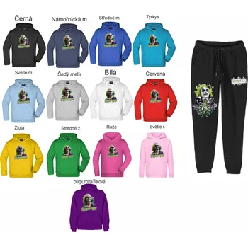 Tepláková souprava Beetlejuice Beetlejuice Barva: Žlutá, Velikost: XL