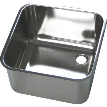 Nerezový dřez OEM Dřez lisovaný 500x500x250mm