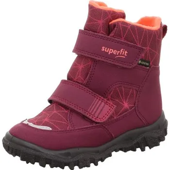 Dívčí zimní obuv Dívčí zimní boty HUSKY Red/Orange Gore-Tex, Superfit, 1-006080-5000, červená - 26