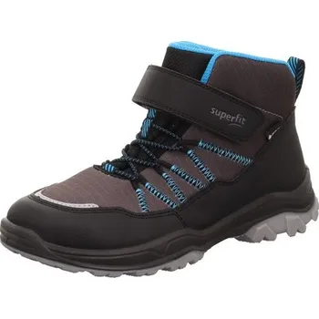 Chlapecká zimní obuv Chlapecké zimní boty JUPITER Black/Turquoise Gore-Tex, Superfit, 1-000055-0000 - 35