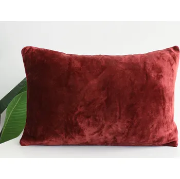 Povlečení XPOSE® Mikroplyšový povlak na polštář - vínový 50x70 cm, Mikroplyš + Prodloužená možnost vrácení zboží do 50 dnů