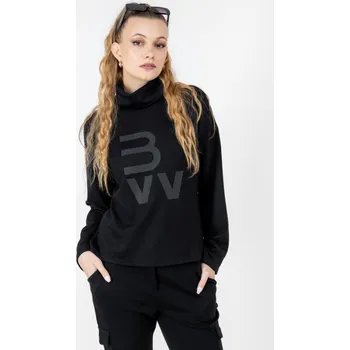 Dámská mikina Broadway dámská mikina s rolákovým límcem černá Velikost: L