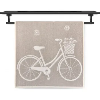 Ručník Malý ručník 35x50 ZARA 450g Kolo světle šedé