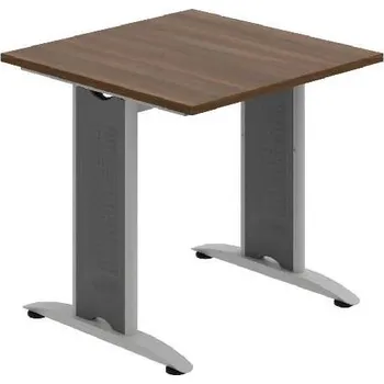 Kancelářský vozík HOBIS kancelářský stůl jednací rovný - FJ 800, ořech + doprava zdarma