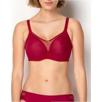 Podprsenka Dámská podprsenka TIMO 42742 vínová vínová 75D