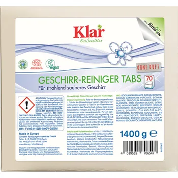 Tablety do myčky ECO (70 ks) - KLAR