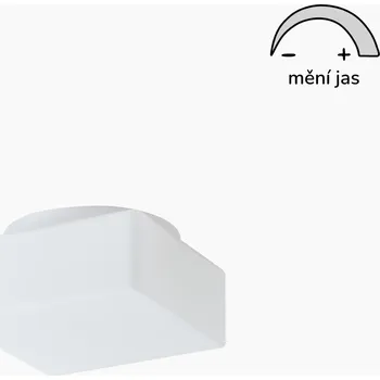 Plnospektrální LED svítidlo LORA 1 skleněné 200 mm 8W - Večerní a noční, Jen zapnout a vypnout