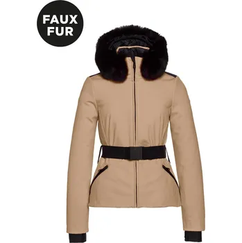 Cyklistické kalhoty Dámská bunda Goldbergh Hida Faux Border Ski Jacket Marmottes