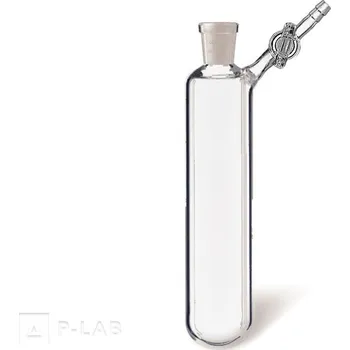Baňka Schlenkova válcová se skleněným postranním kohoutem | DURAN® (Objem (ml): 25, Balení (ks): 1)