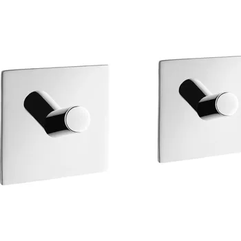 Držák na ručník Háček na ručník 4 cm, sada 2 ks, lesklá, nerezová ocel, Zack - doprava zdarma od 2999 Kč