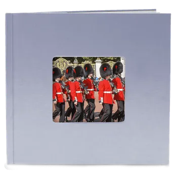 Fotokniha Vyrobte si online nejlepší fotoknihu, rychle v modré barvě 29 x 29 cm do 24 hod - moderní černá