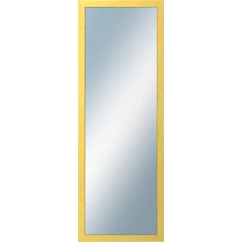 Zrcadlo DANTIK - Zarámované zrcadlo - rozměr s rámem cca 50x140 cm z lišty RETRO žlutá (2533)