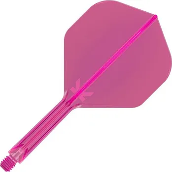 Příslušenství pro šipky Target - darts Letky K-Flex Neon - No2 - Midi - Pink TRG410041