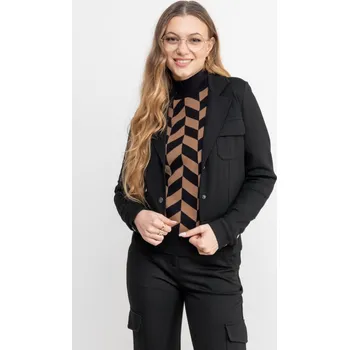 Dámské tričko Red Button dámská crop bunda Jill černá Velikost: XL