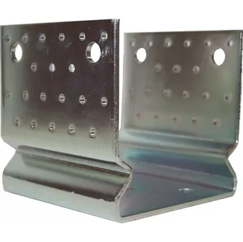 Kotevní patka, prvek Typ U s prolisem 140 x 120 výška 125 mm