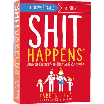 Společenská hra ADC Blackfire Shit Happens: Rodičovské trable